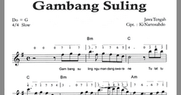 Gambang suling berasal dari
