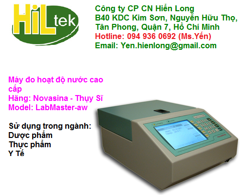 Máy đo hoạt độ nước Novasina
