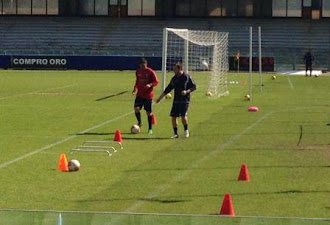 Allenamento all'Arechi