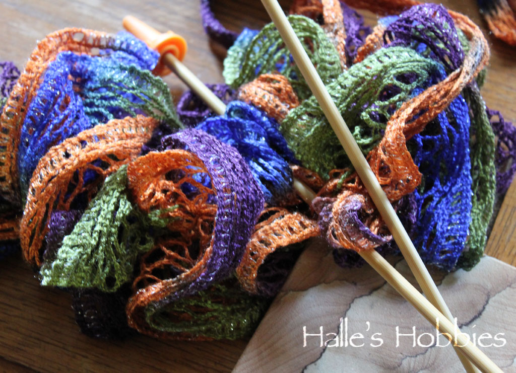 Working the needles Halle's Hobbies