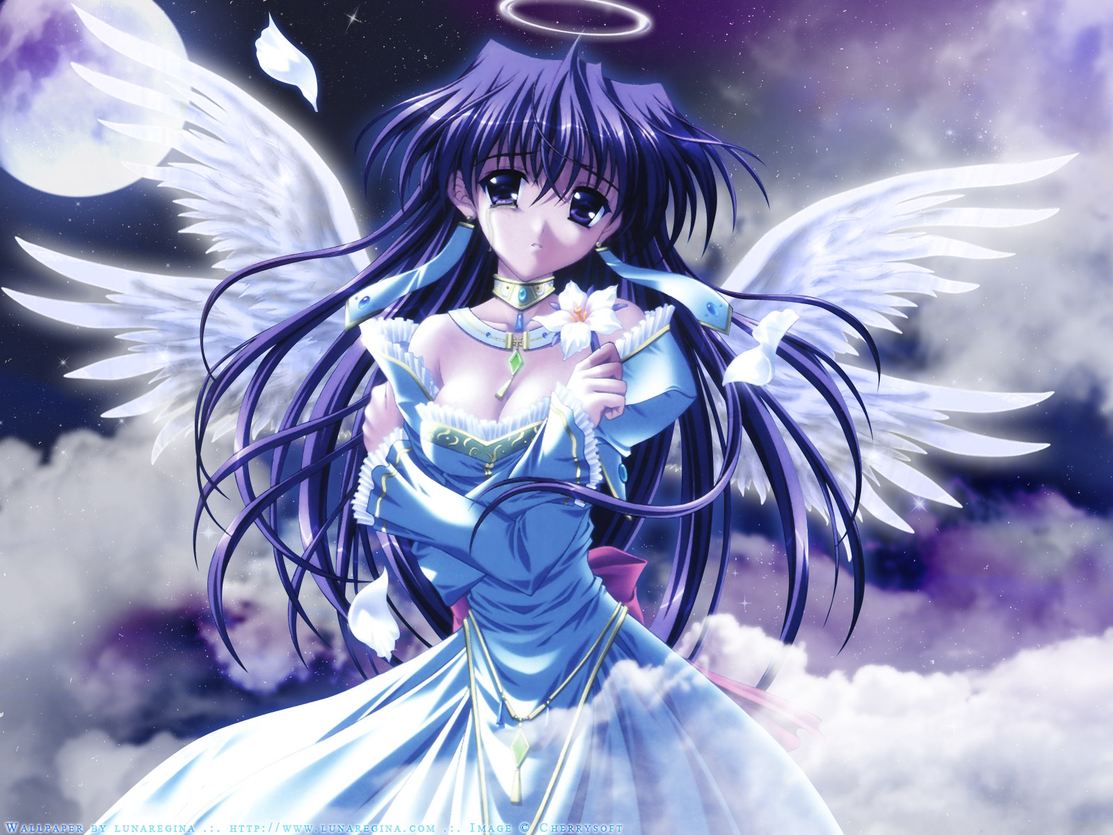 Anime Angels girls | Wallpaper