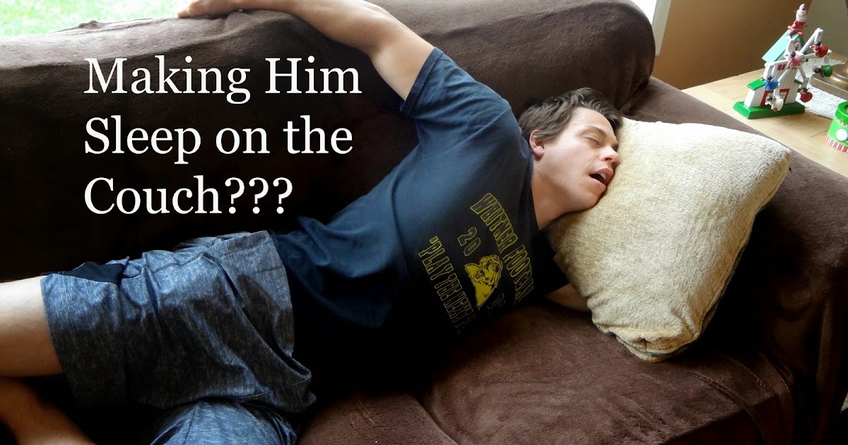 Always Learning Sleeping on the Couch Often?