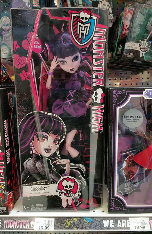monster high elissabat muñeca