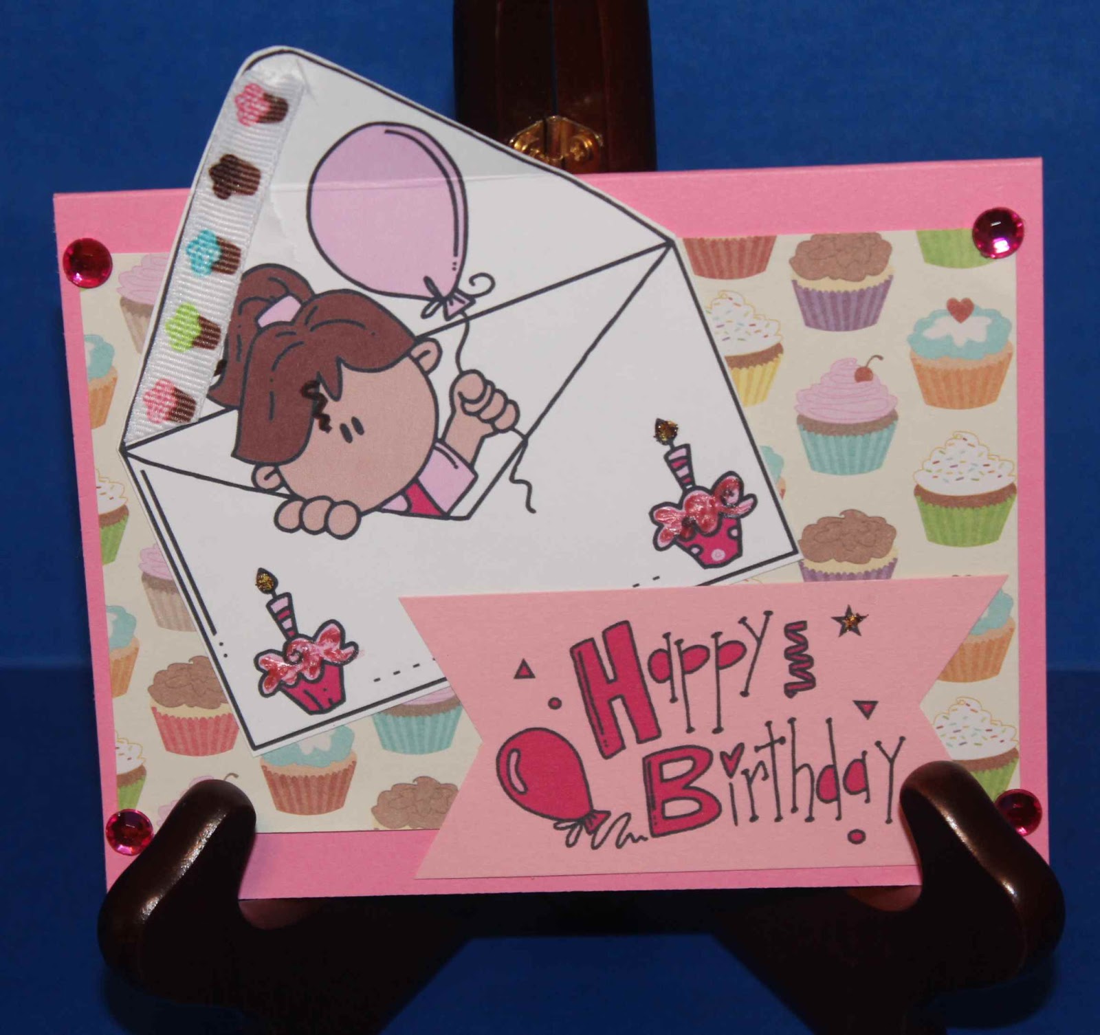 Created by Sunshine HoneyBee Birthday Envelope Bday card