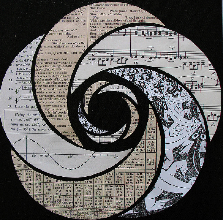 Simply Creative Musical Note Collages by Erika Iris Simmons