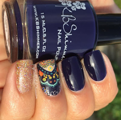 KBShimmer Boho Floral Water Slide Decal