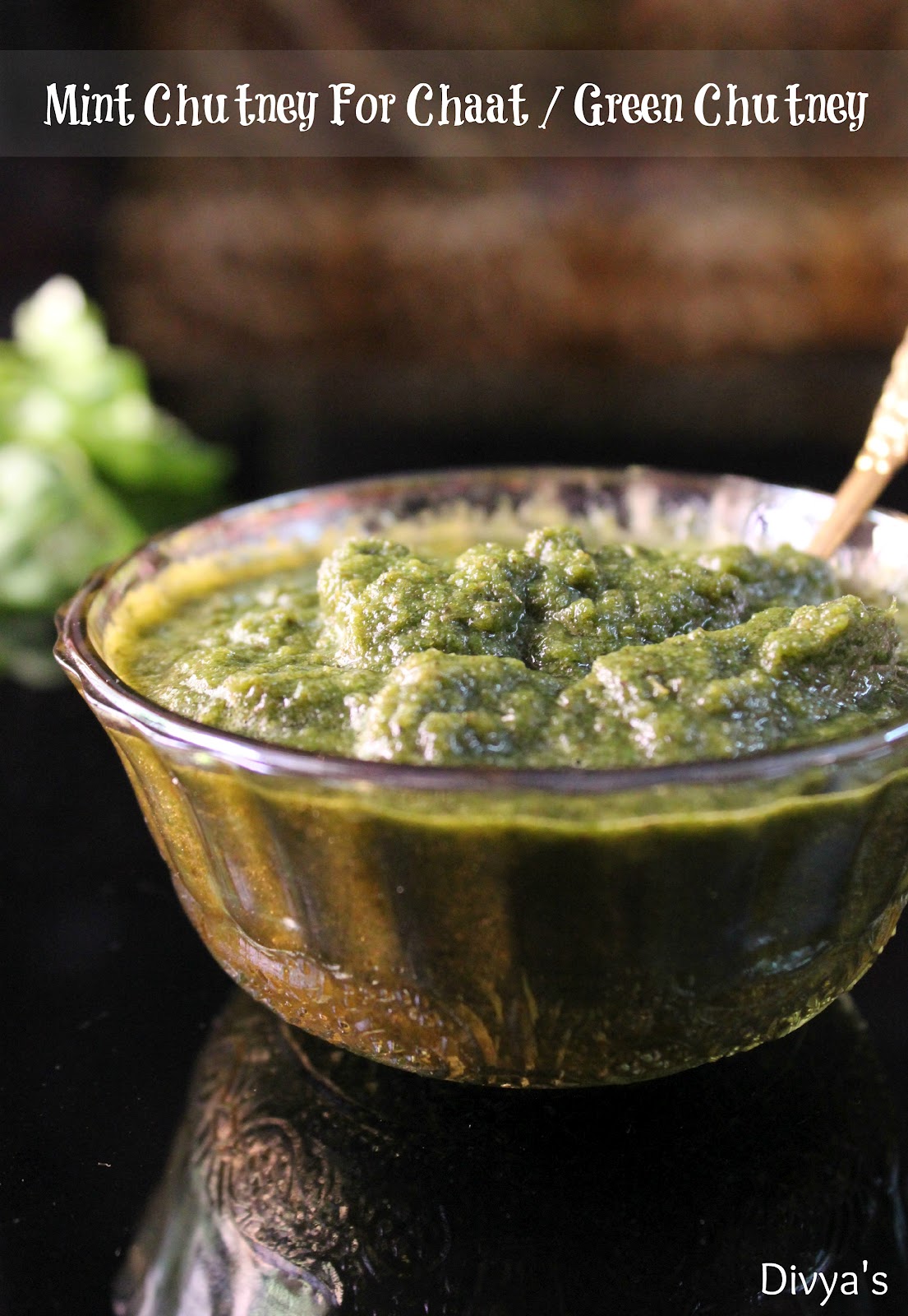 Mint Chutney For Chaat / Green Chutney / Pudhina Chutney You Too Can Cook