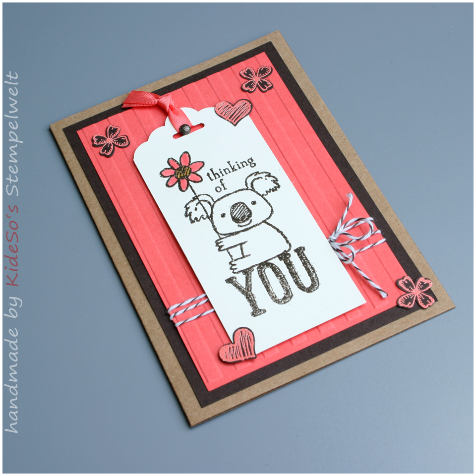 Stampin' Up Bocholt, Karte, Kind Koala
