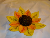 Sunflower Pin Cushion