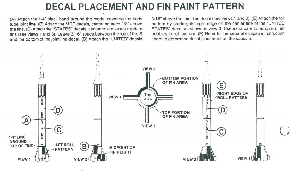 Model Rocket Building Estes Mercury Redstone 1921 Build Part 25, More