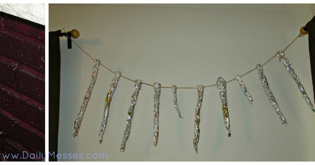 Daily Messes Easy Icicles