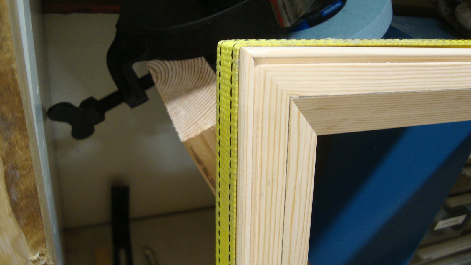 Woodworking in a Tiny Shop Making Picture Frames and Rabbet Frustration