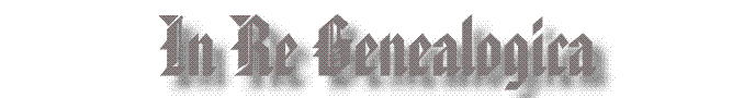 In Re Genealogica