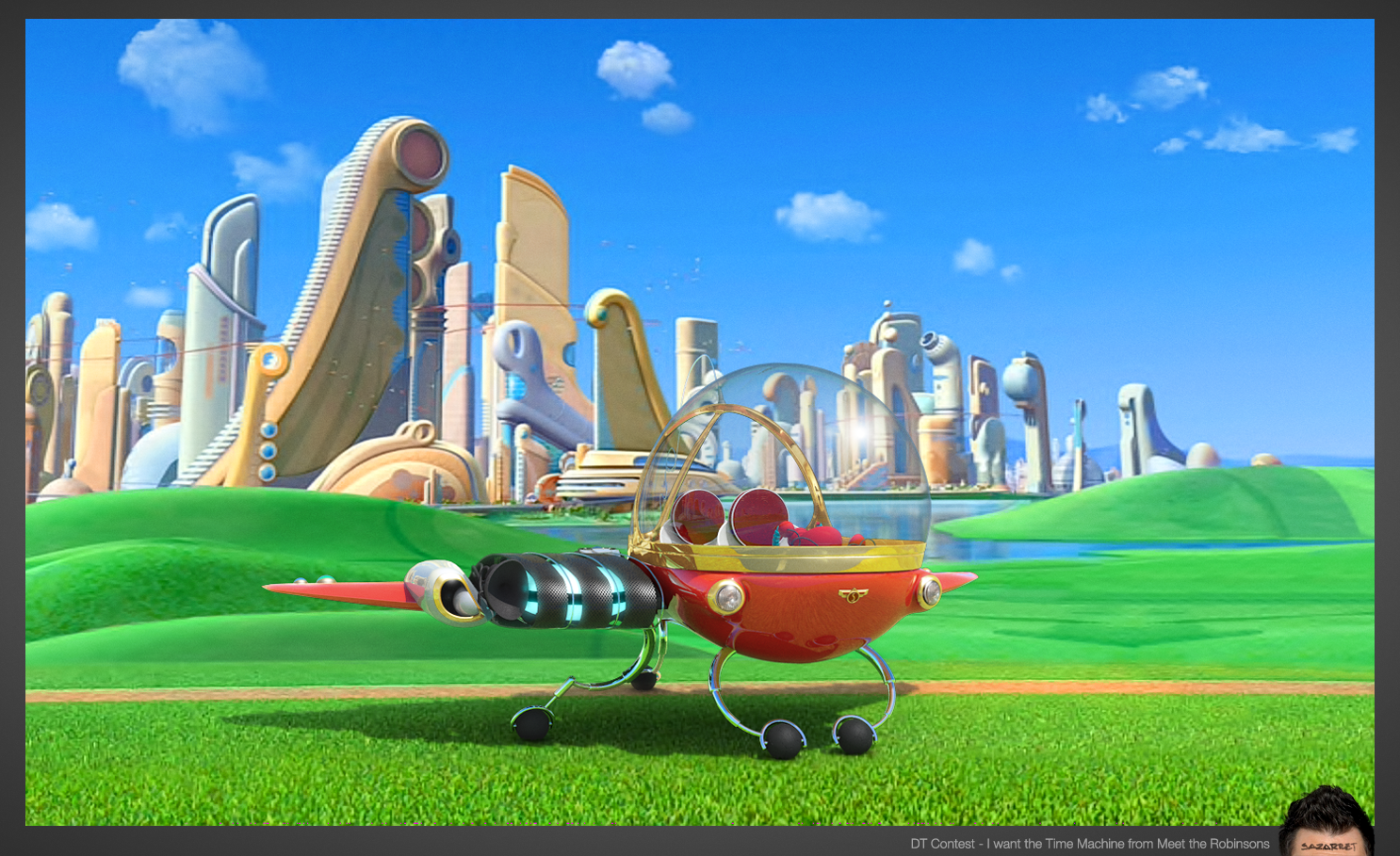 I want the Time Machine from Meet the Robinsons