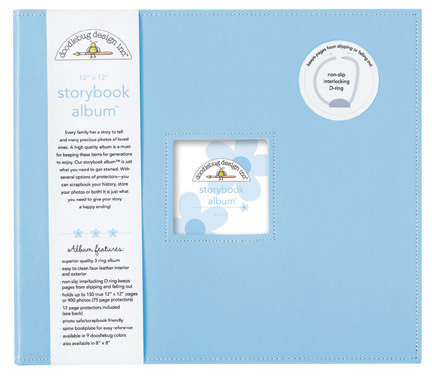 Doodlebug Design Inc Blog: Storybook 12x12 and 8x8 Scrapbook Albums &  Giveaway