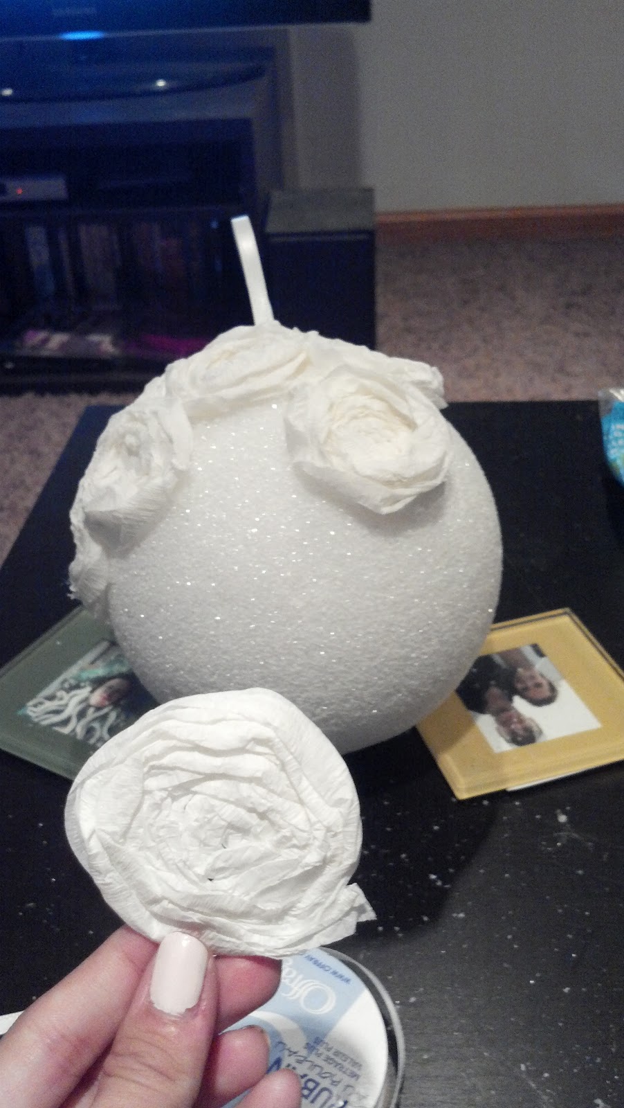 Kelly B, JD Wedding DIY Flower balls