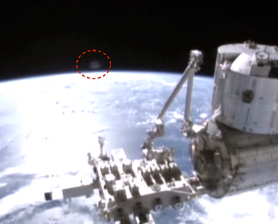 UFO Sightings Space Station UFO Caught Keeping Up With The Space Station, UFO Sightings