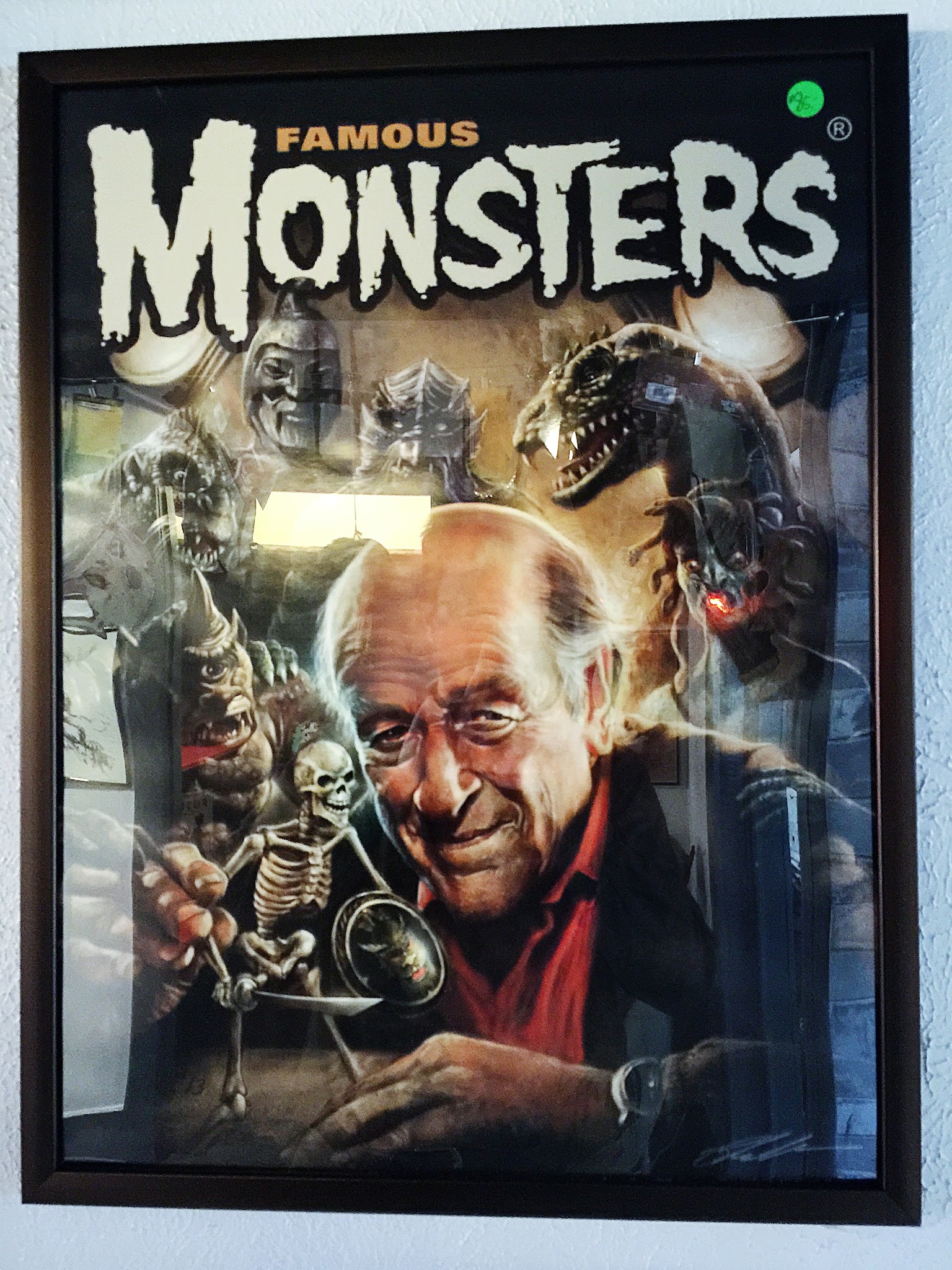 A tribute poster to Ray Harryhausen