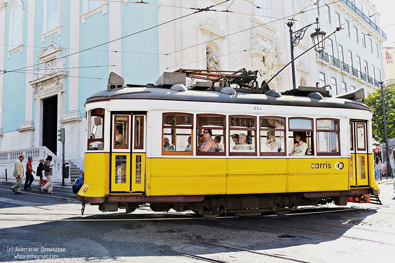 Желтый трамвай Лиссабона