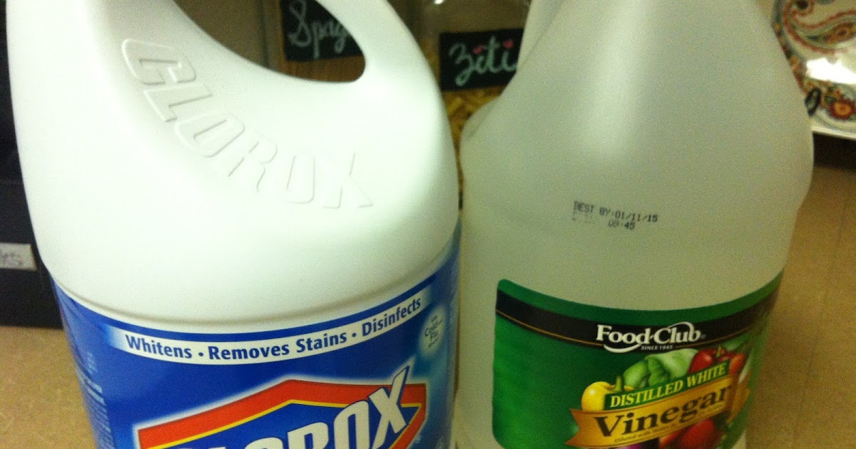 Home Clean Home Vinegar vs. Bleach