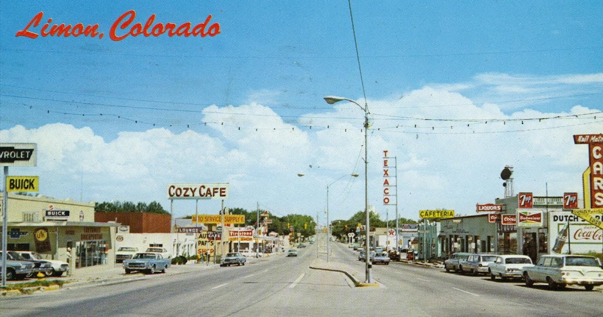 POSTCARDS FROM THE PAST LIMON, COLORADO