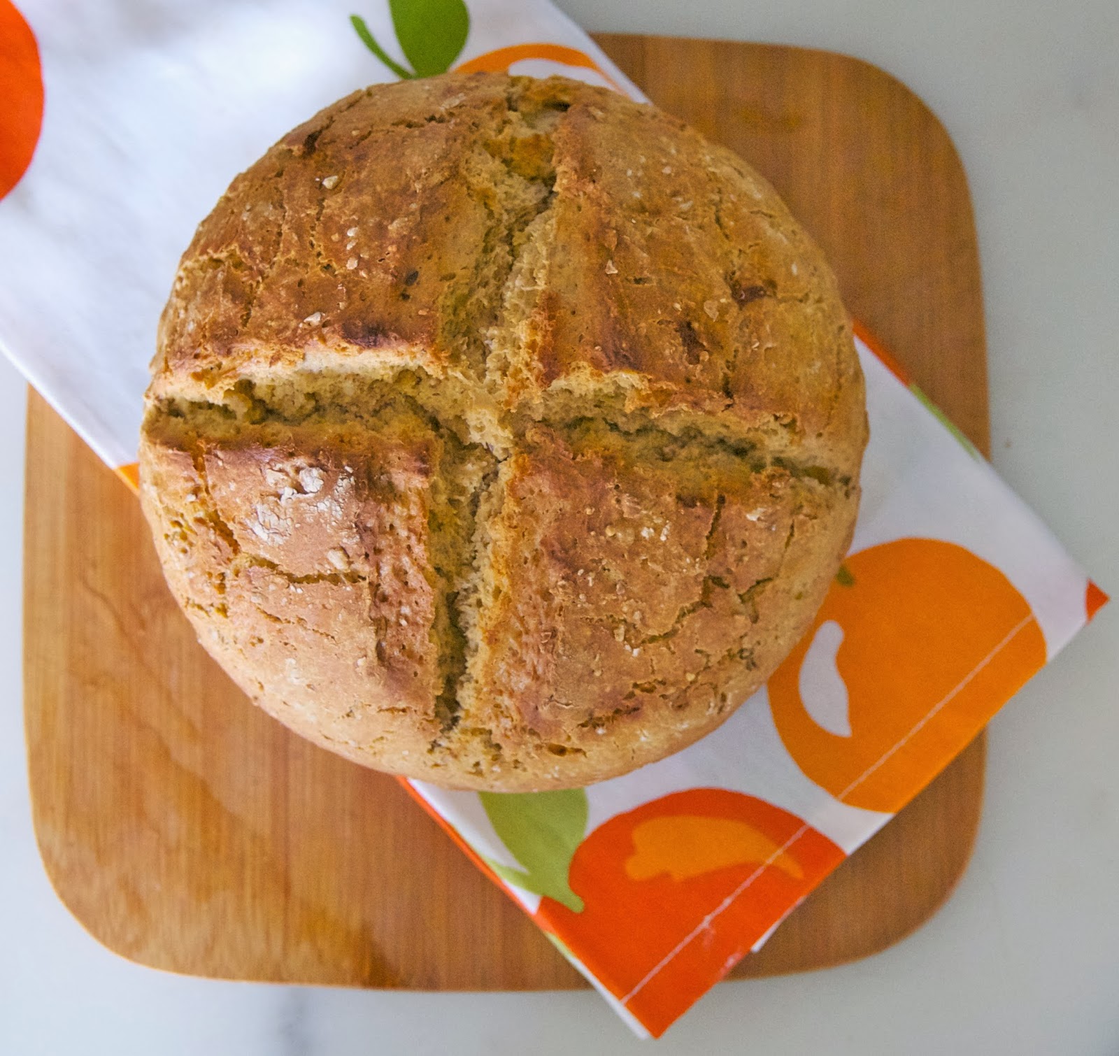 My Recession Kitchen...and garden Multigrain Irish Soda Bread