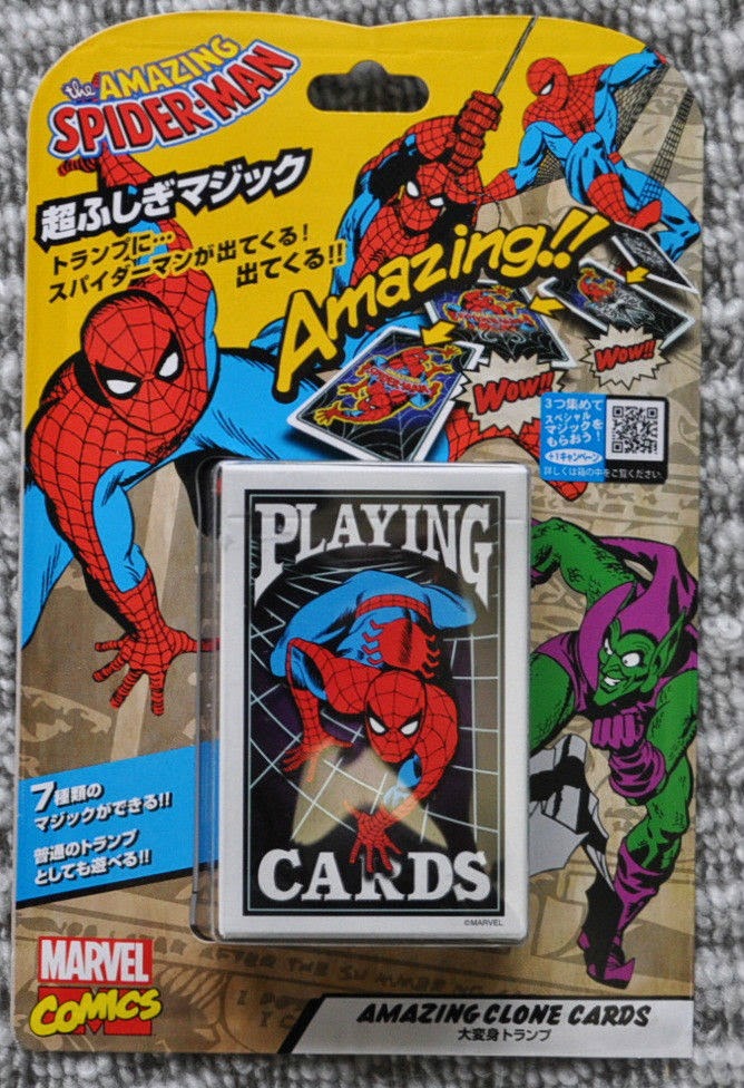 Tenyo Japan transformation Spiderman Magic Trick 　F/S 