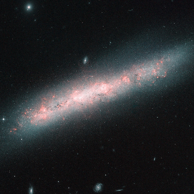 NGC 4700: a Galaxy festooned with Stellar Nurseries!