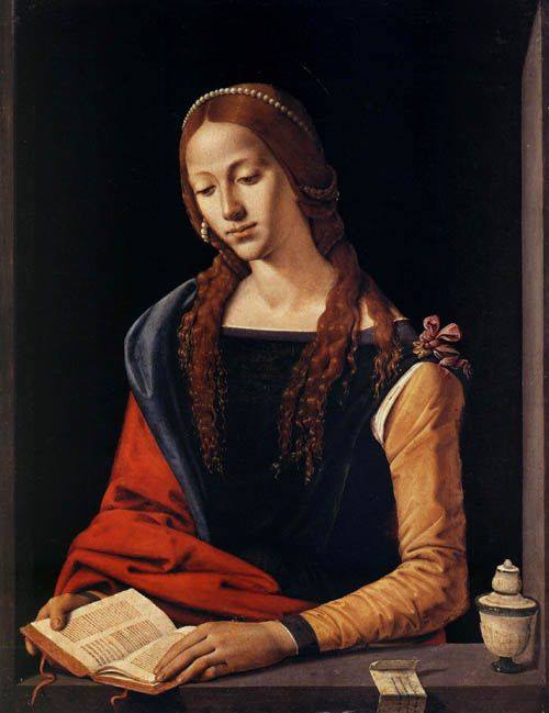 Piero di Cosimo. St Mary Magdalene, ca 1500-10