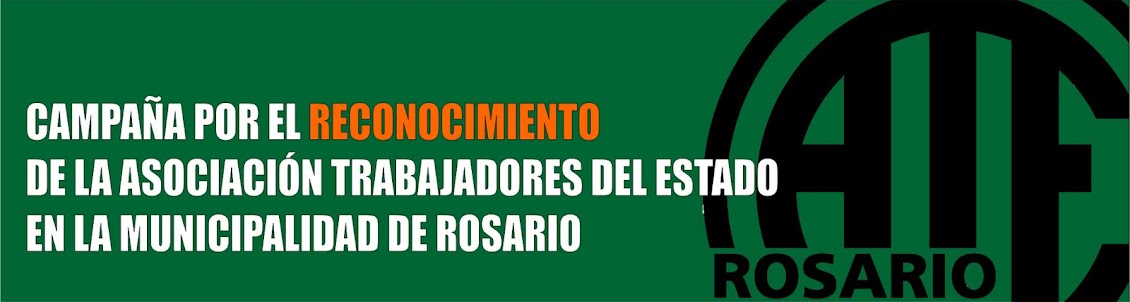 Campaña por el reconocimiento de ATE en el municipio de Rosario
