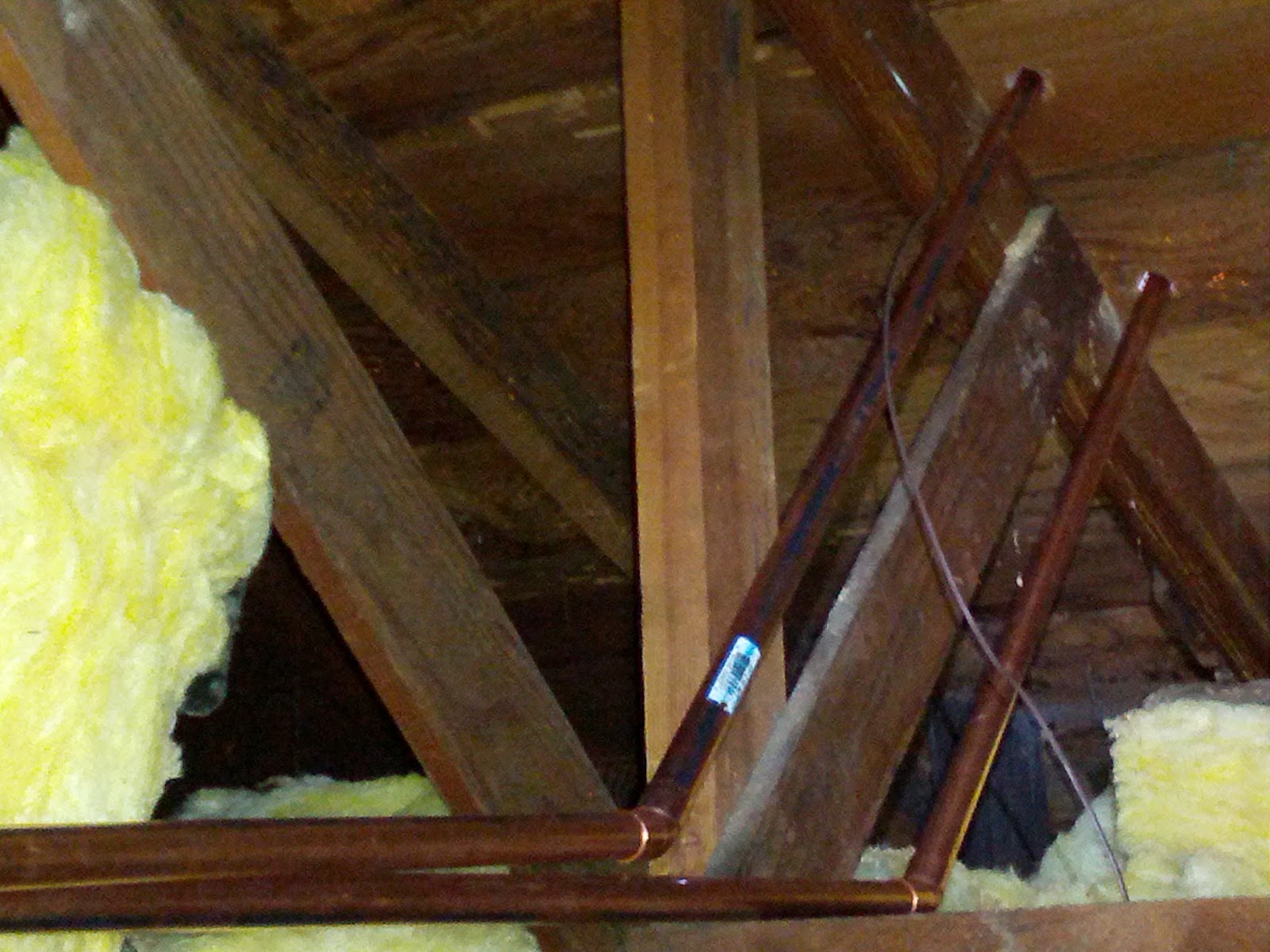 Adventures in Solar Hot Water Pipes in the Attic