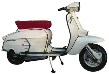 Vespa Scooters Lambretta Model Special X Sx Range