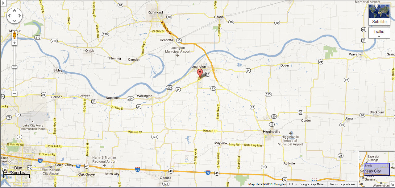 Capt. Spaulding's World Stabbing in Lexington MO Early Saturday