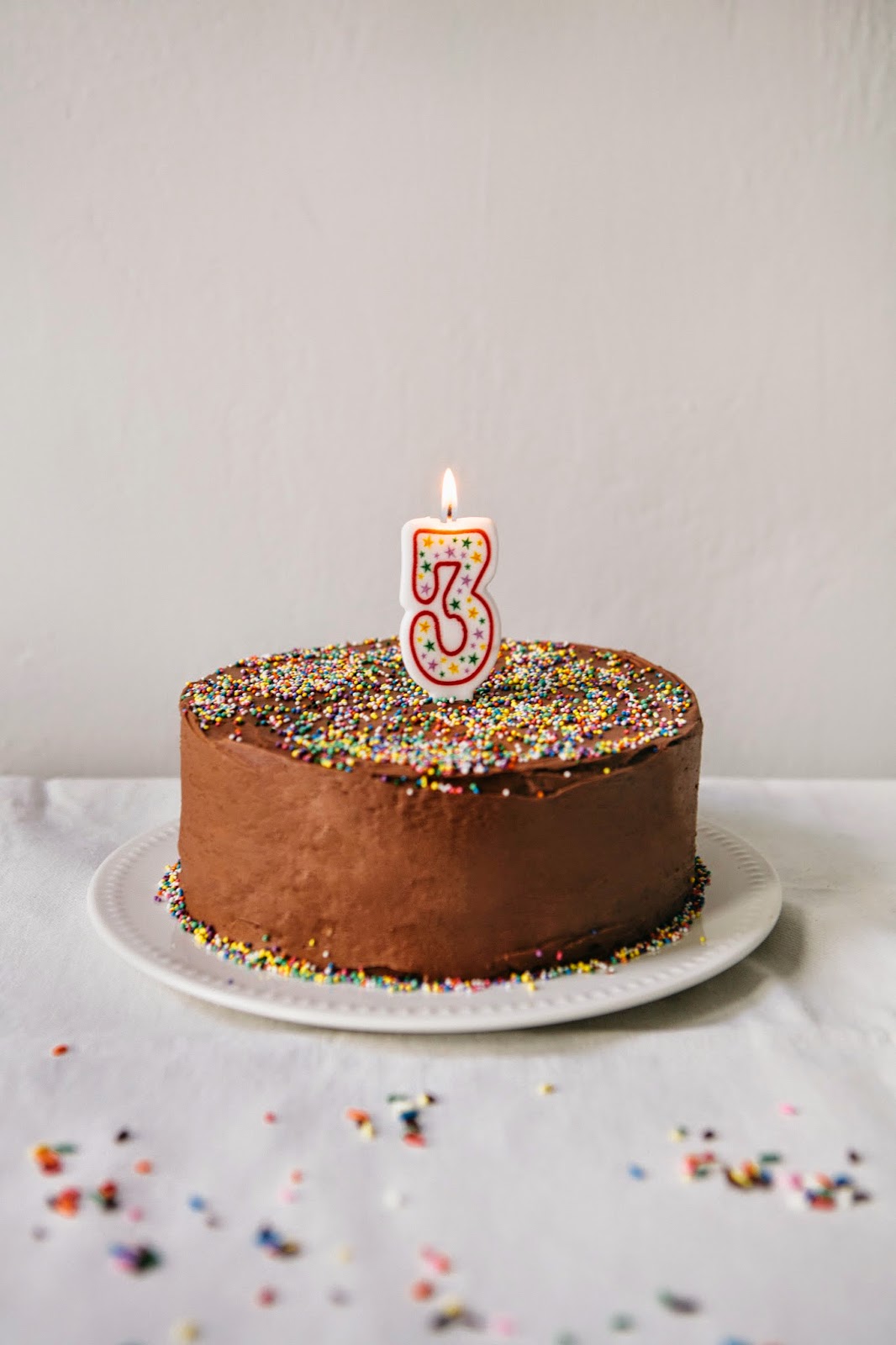 Homemade Funfetti Cake with THE Chocolate Frosting hummingbird high a desserts and baking blog