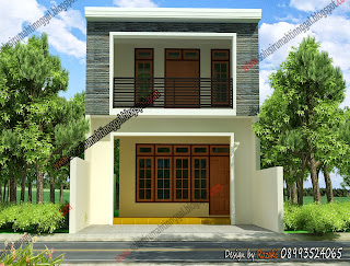 Rumah Kecil 2 Lantai Layanan Jasa Gambar Arsitek