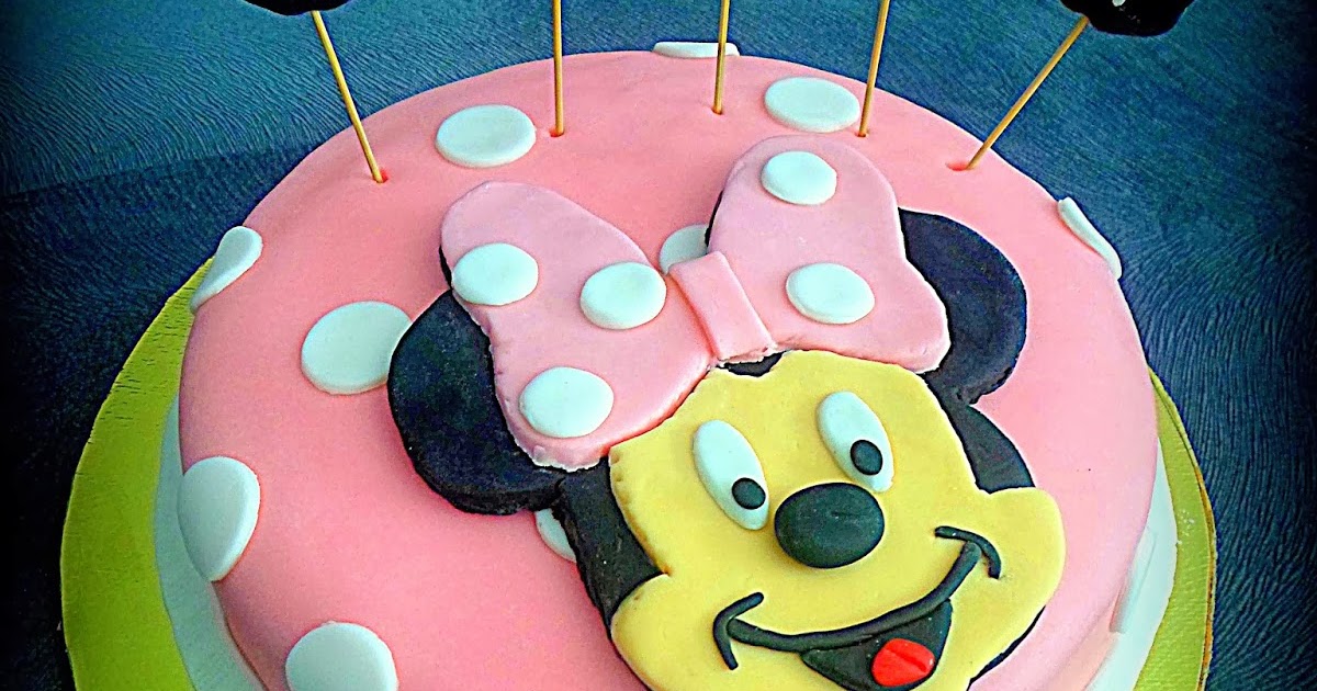 Cookie&amp;Cake Town Minnie mouse Yaş Pasta