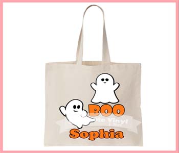 Halloween Ghost Tote