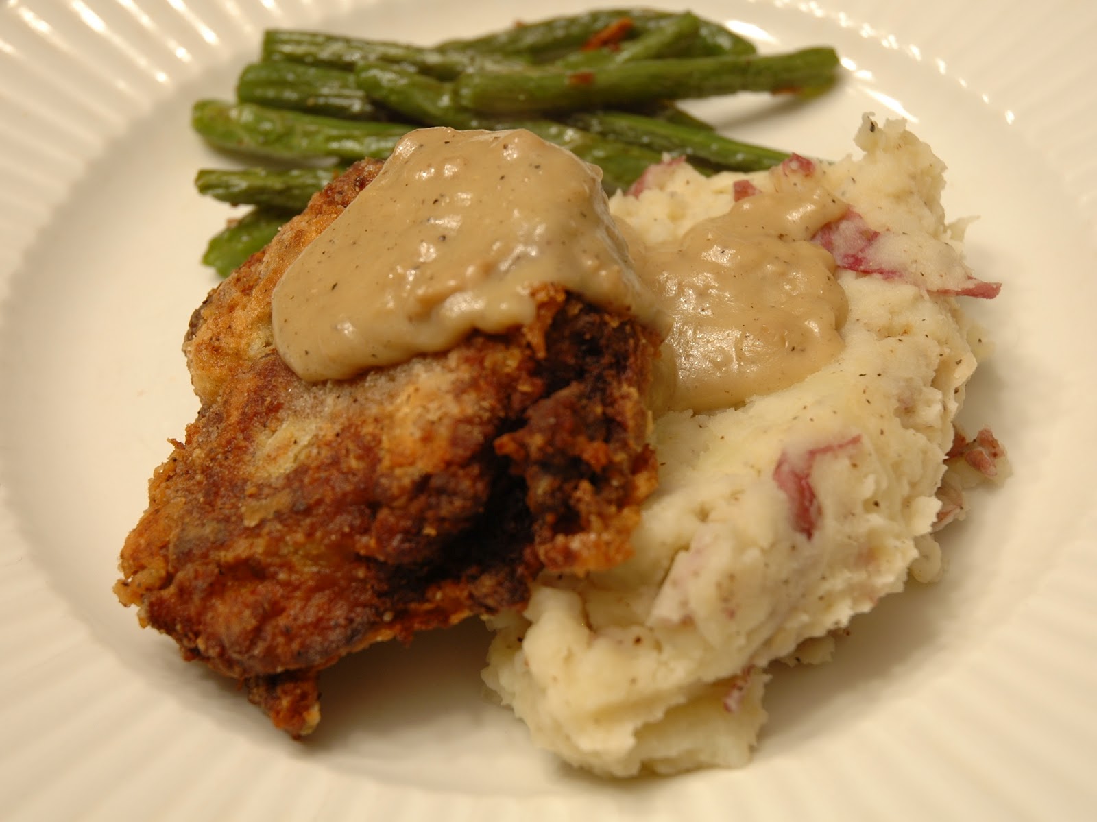 vegetarian south Vegetarian Country Fried Steak