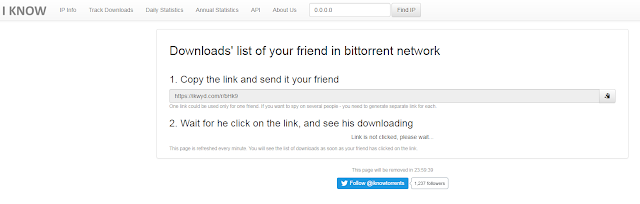 Link da inviare e visualizzazione delle statistiche Link da inviare e visualizzazione delle statistiche