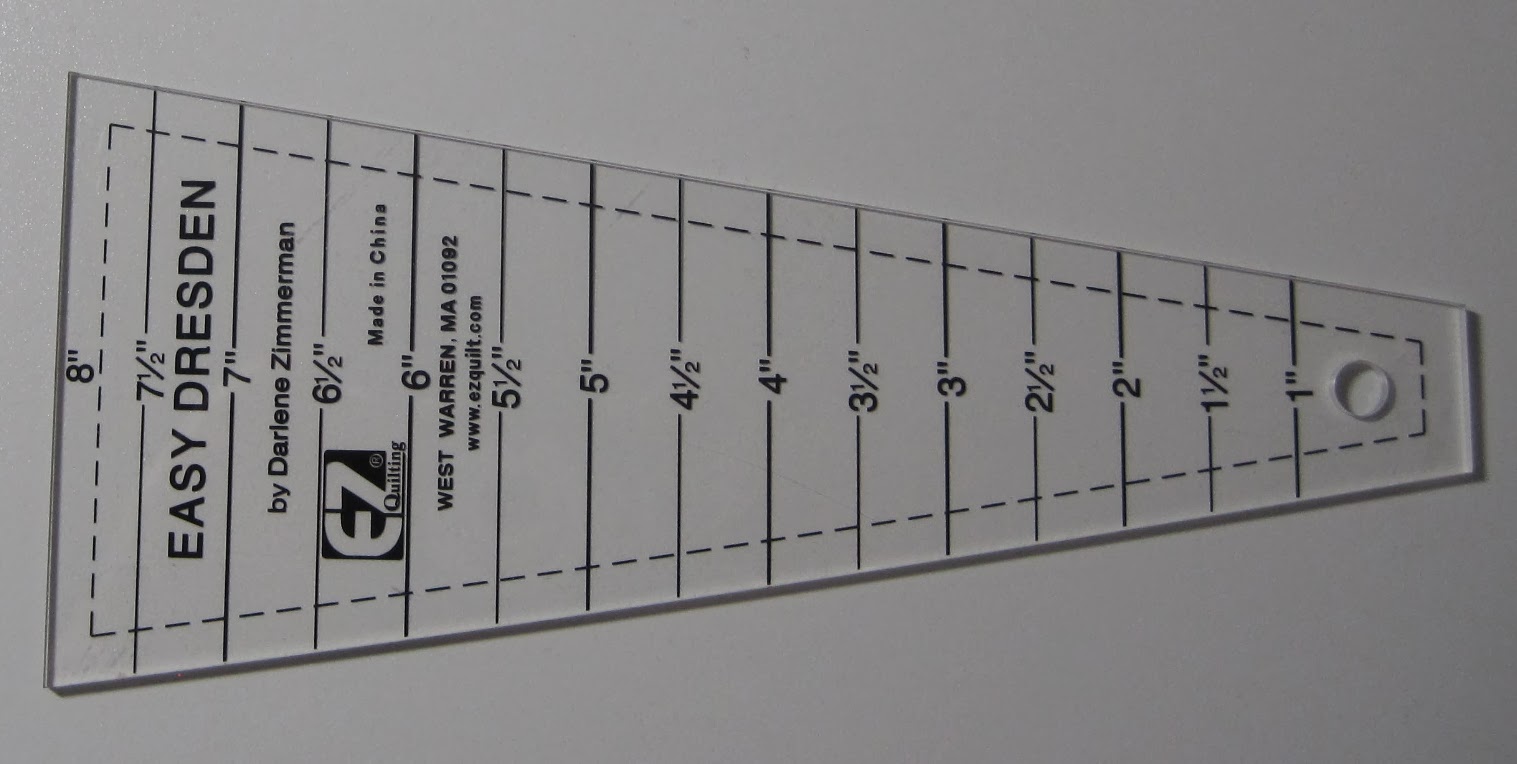 The Colorful Fabriholic Dresden Picket Fence