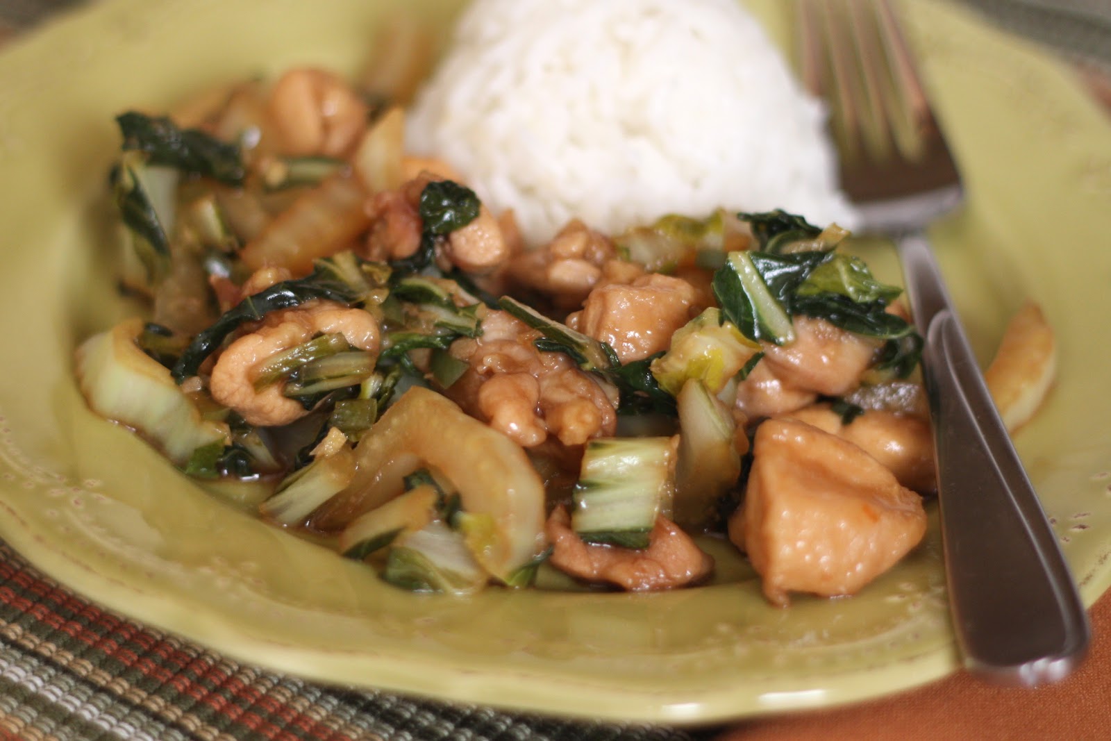 Barefeet In The Kitchen Chicken and Bok Choy Stir Fry