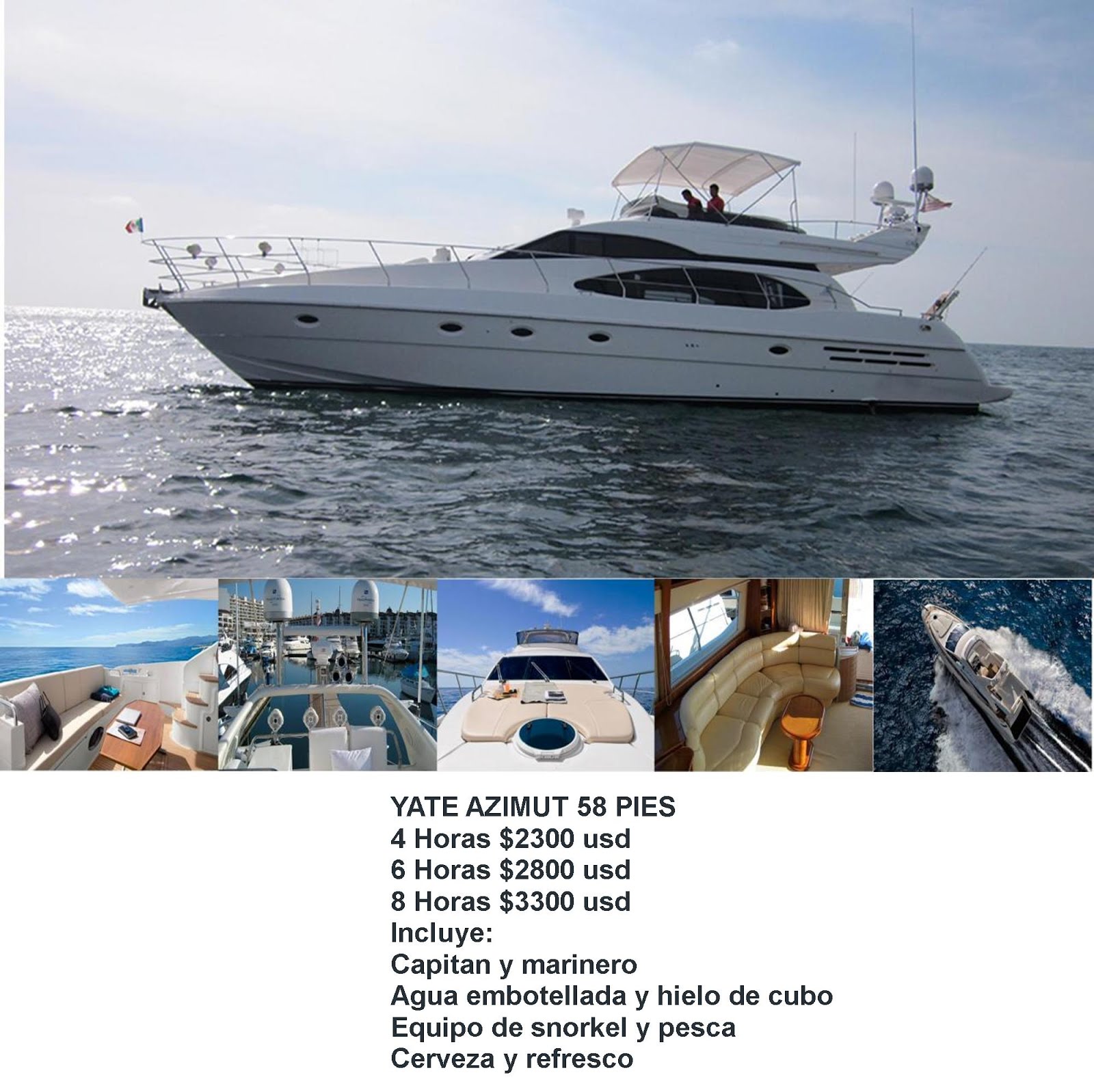 Yates Cruz de Huanacaxtle PacificbayTours PRECIOS Y PROMOCIONES YATES LUJO