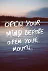 Open Your Mind