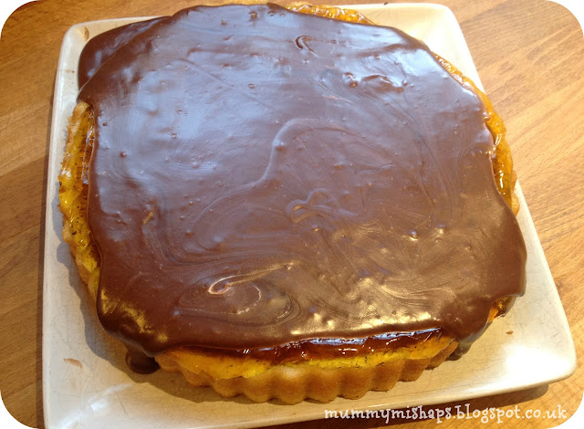 Homemade Jaffa Cake