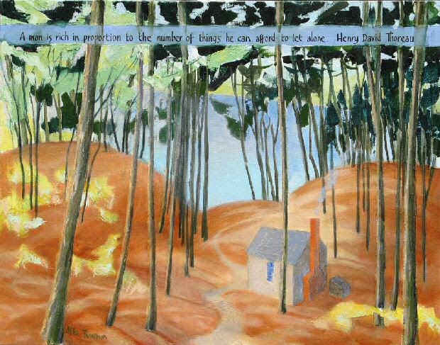 Not Buying Anything: Amazing Feats of Simplicity: Henry David Thoreau