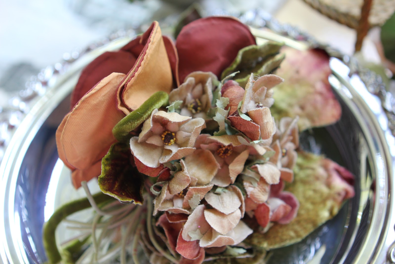 Romancing the Home Vintage Millinery Flowers