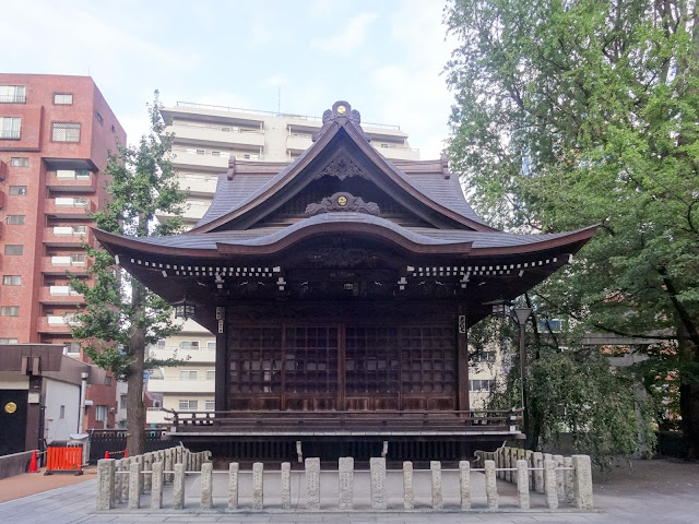 熊野神社,神楽殿,新宿〈著作権フリー無料画像〉Free Stock Photos 