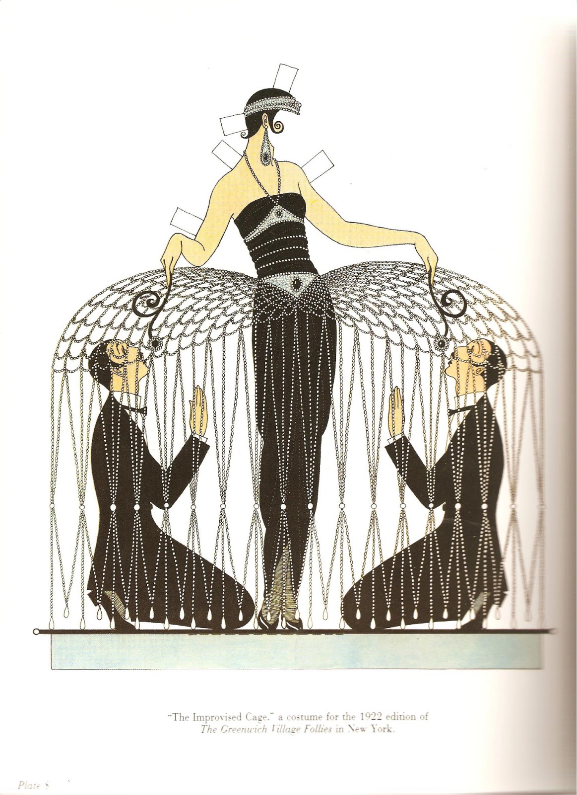 Miss Missy Paper Dolls More Erte Fashion