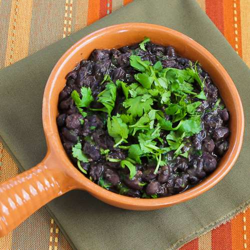 Slow Cooker Black Beans with Cilantro Kalyn's Kitchen