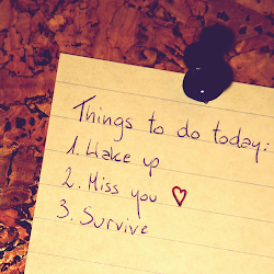 Things to do today.